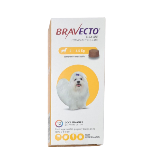 Bravecto 2 a 4,5 kg