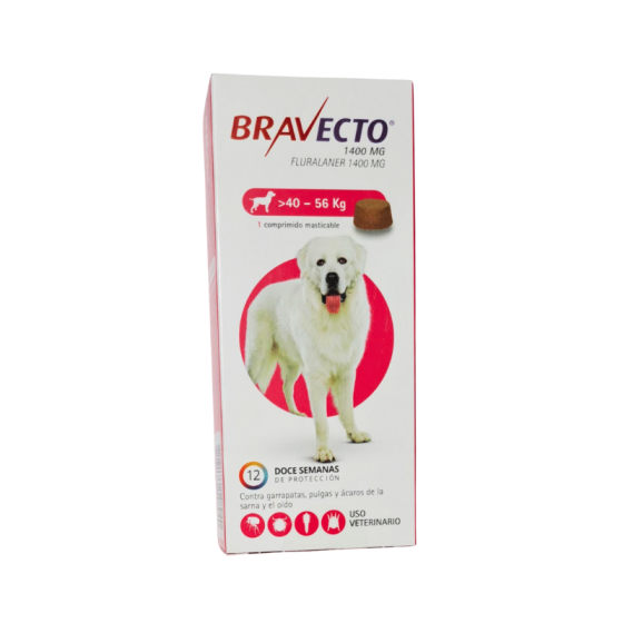 Bravecto Perro 1 Tab. Mast....