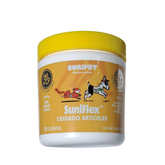 Cuidado Articular SuniFlex de Suni Pets 70 uni.