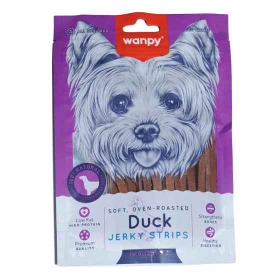 Snack Para Perro Wanpy Pato100gr