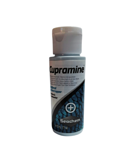 Mediacamento Para Peces Cupramine 50ml SEACHEM