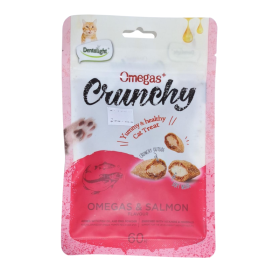 snack Crunchy De Salmon Galleta Rellena Omega Y Salmon 60Gr