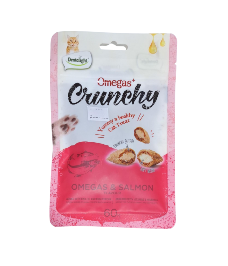 snack Crunchy De Salmon Galleta Rellena Omega Y Salmon 60Gr