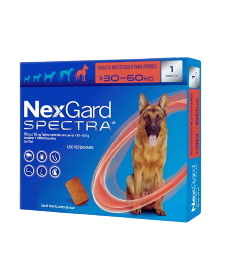 Nexgard Spectra 1 Tabl. Mast. 30.1-60 kg