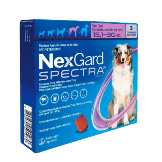 Nexgard Spectra 3 Tabl...