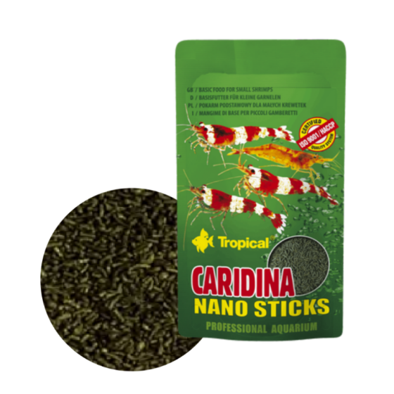 Alimento para Gambas Caridina Nano Stick 10g