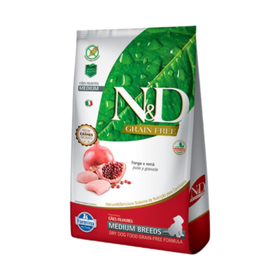 Alimento Perro Prime Puppy Medium Pollo N&D 2.5kg