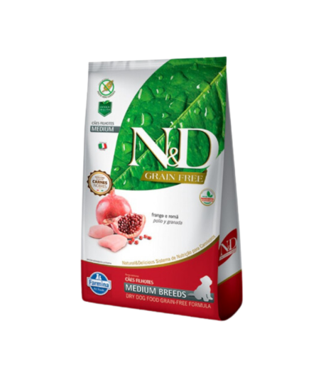 Alimento Perro Prime Puppy Medium Pollo N&D 2.5kg