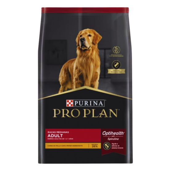 Alimento Proplan Adulto Raza Mediana 18kg