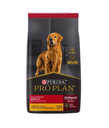 Alimento Perros Proplan Adulto Raza Mediana 15kg