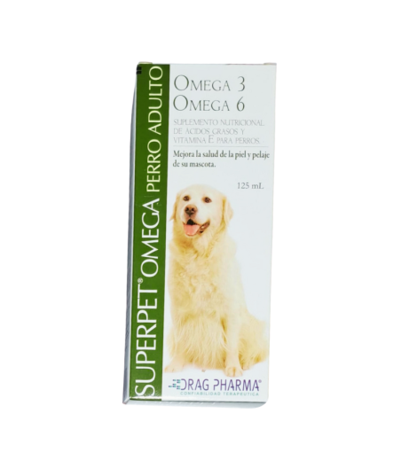 SUPERPET OMEGA 6 PERRO FCO. DOSIFICADOR X 125 ML