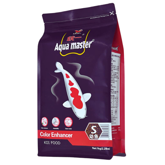 Alimento Para Peces KOI COLOR Aqua Master S 1KG