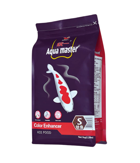 Alimento Para Peces KOI COLOR Aqua Master S 1KG