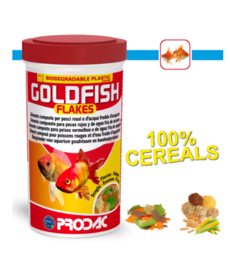 Alimento Para Peces Goldfish Flakes Prodac 1200 ml