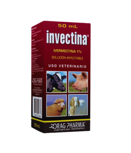 ANTIPARACITARIO INVECTINA 1% SOL. INY. X 50 ML