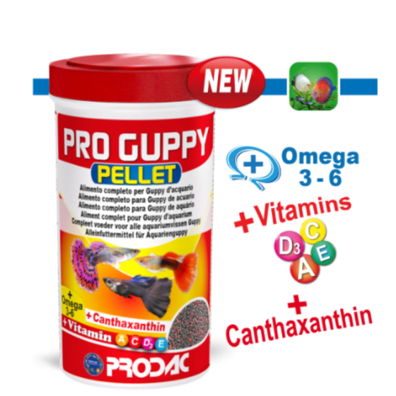 Alimento Para Peces Pro Guppy Prodac 100ml