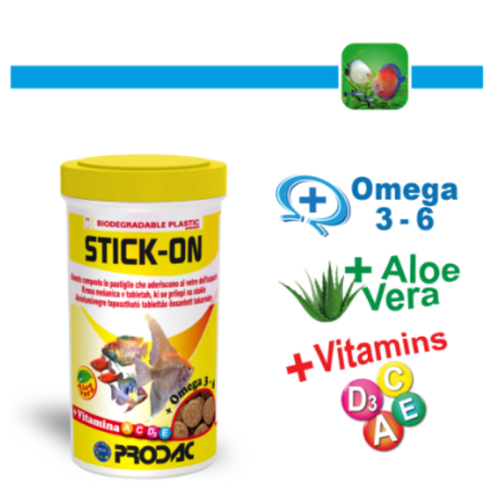 Alimento Para Peces Stick-on Prodac 100ml