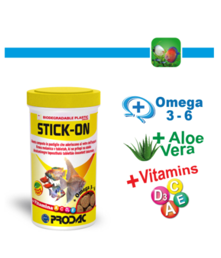 Alimento Para Peces Stick-on Prodac 100ml