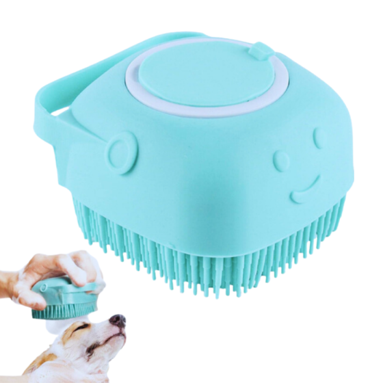 Cepillo Para Baño Con Dispensador