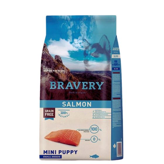 Alimento BRAVERY Salmon...