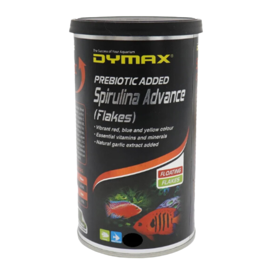 Alimento Para Peces Spirulina Advance Flakes 20gr DYMAX