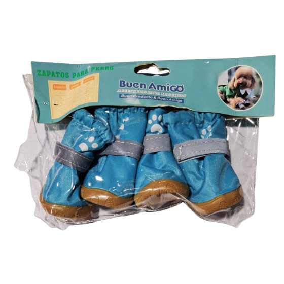 Zapato Ajustable Unicolor Para Perro T. 3