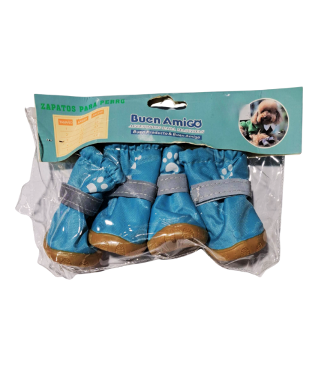 Zapato Ajustable Unicolor Para Perro T. 3