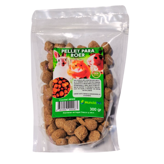 Alimento Para Roedores Mundo Pets 300gr