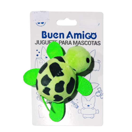 Juguete en Forma de Tortuga Con Cuerda Para Gato