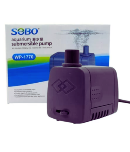 BOMBA DE AGUA SUMERGIBLE 400L/H SOBO