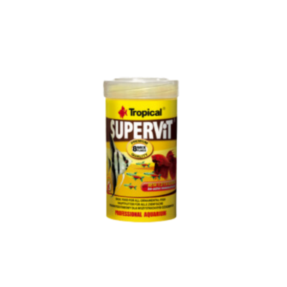 Alimento Para Peces Supervit  Flakes 100ml Tropical