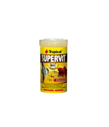 Alimento Para Peces Supervit  Flakes 100ml Tropical