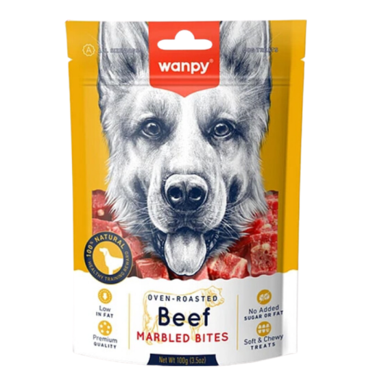 Snack Para Perro Wanpy Beef...