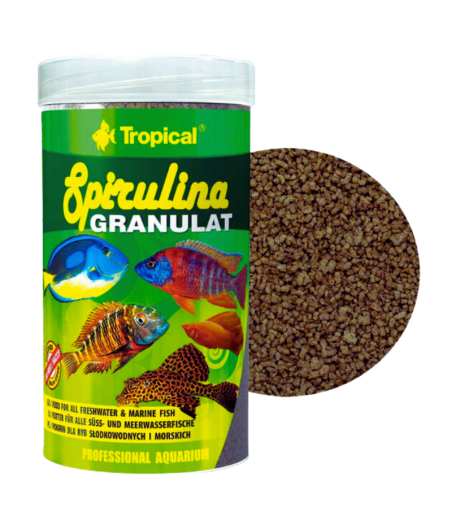 Alimento Para Peces Spirulina Granulat Tropical 100ml