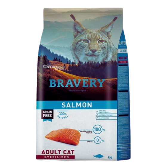 Alimento BRAVERY Salmon...