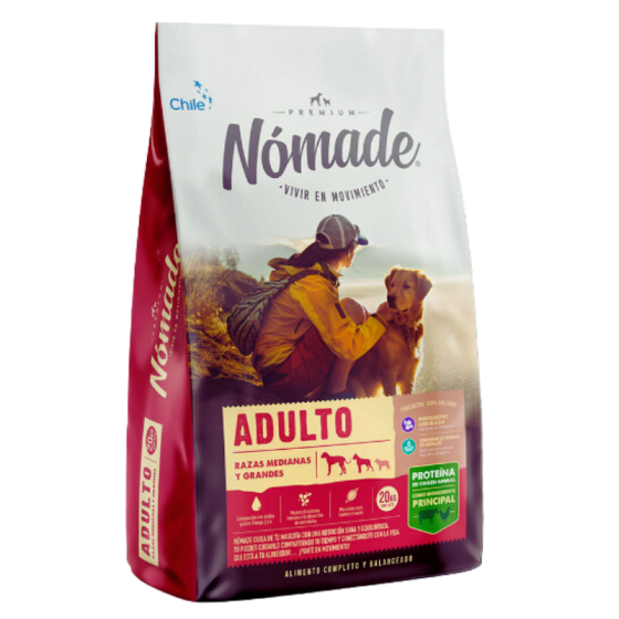 ALIMENTO PARA PERRO NOMADE ADULTO 3 K