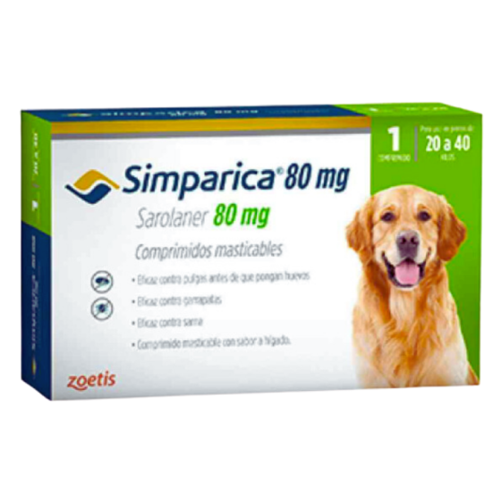 SIMPARICA 80MG X 1 COMP....