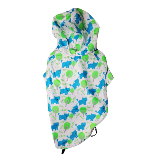 Ropa Impermeable Con Estampado Para Perro