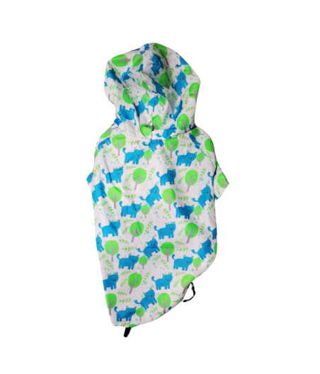 Ropa Impermeable Con Estampado Para Perro