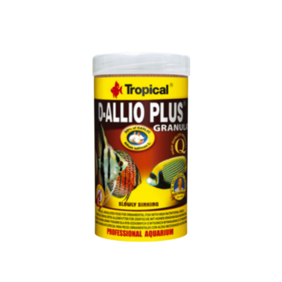 Alimento Para Peces Con Ajo D-allio Plus Granulat Tropical 100 Ml