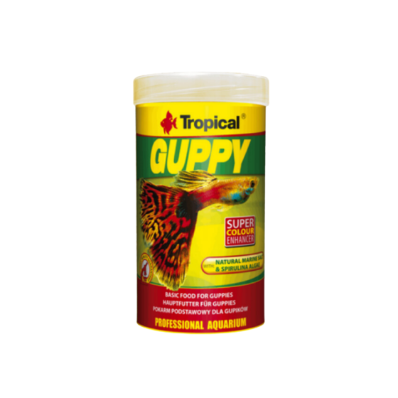 Alimento para peces Guppy...