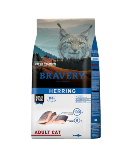 Alimento Para Gato Bravery Herring 2kg