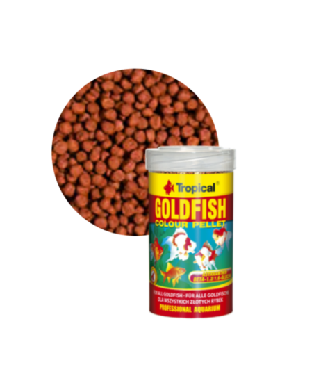 GoldFish Color Pellet 100ml Tropical