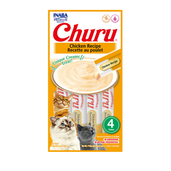 Alimento Humedo Gato Churu Cat Chiken Beef 14gr